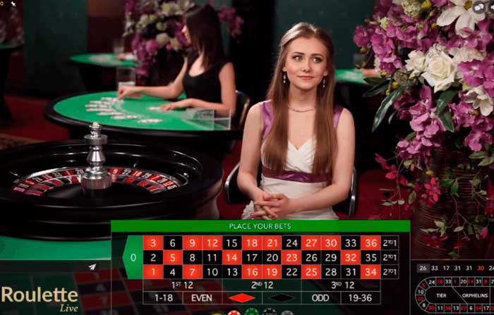 OneCasino live roulette